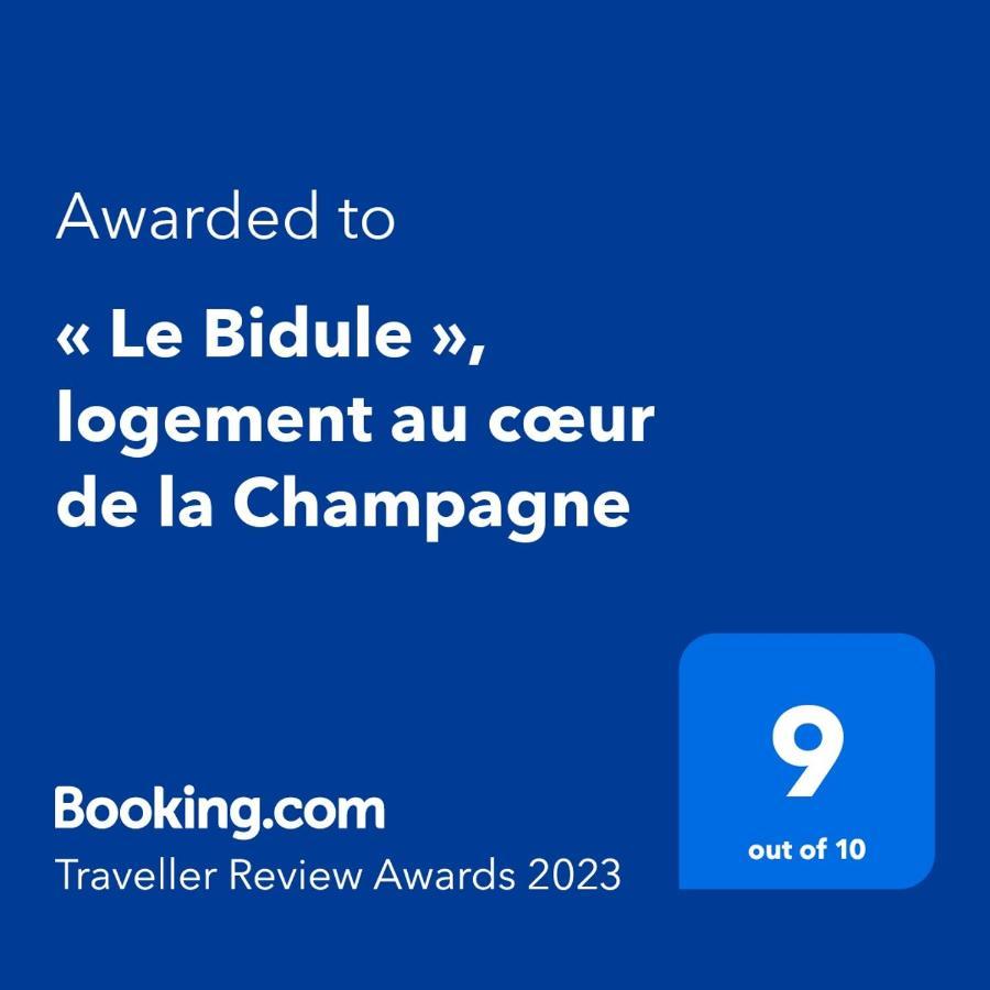 « Le Bidule », Logement Au Coeur De La Champagne Chouilly Exterior foto